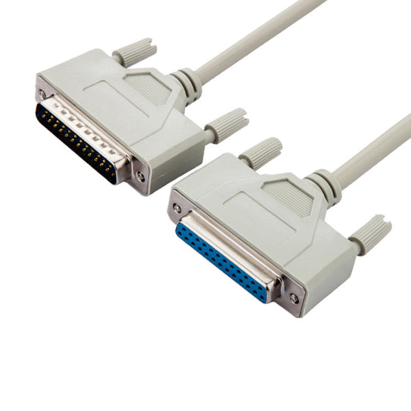DB25 Male To Female Extension 25 Pin Cable For PC Pros