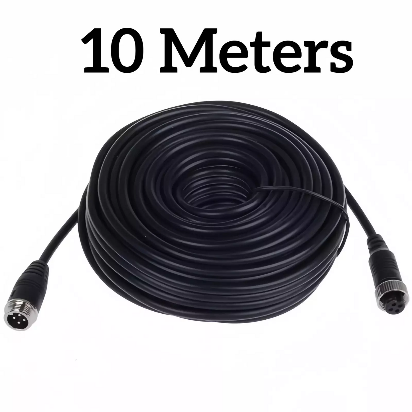 4 Pin Video Extension Cable Wire For Bus Truck Reversing Rear Camera 5 10 15 20m