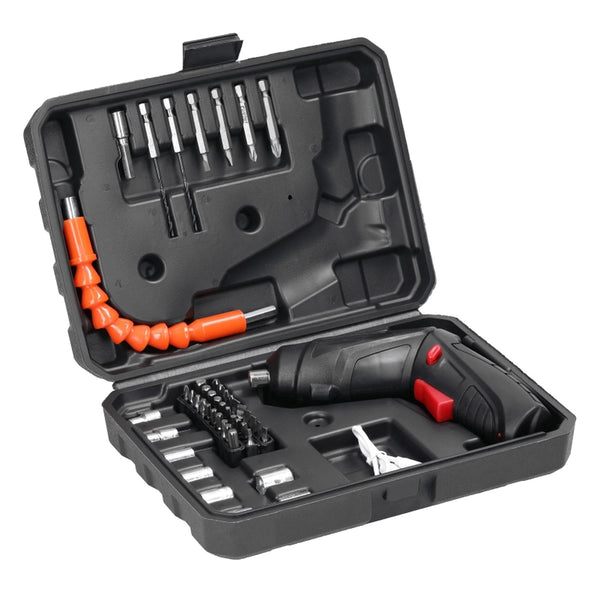 47 in 1 Cordless Screwdriver Electric Tool Set Precision Bit USB Rechargeable (JS62)