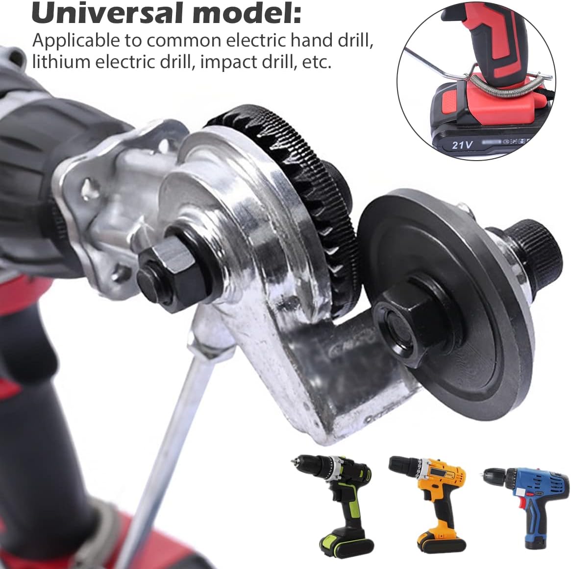 Electric Drill Plate Cutter Refitting Plate Shears Tool (JS78