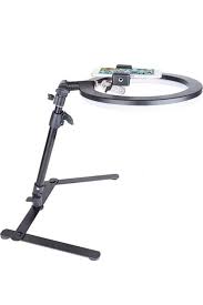 New Arrival Desktop Stand 10" LED Ring Light for Photo Shot with Phone Mount