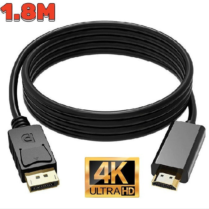 Displayport DP to HDMI Cable Male to Male AV Cables