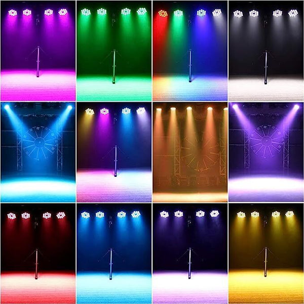 18LED RGBW Par Light (MS78) DMX512 4 IN 1 Beam PAR Stage Lighting Party light