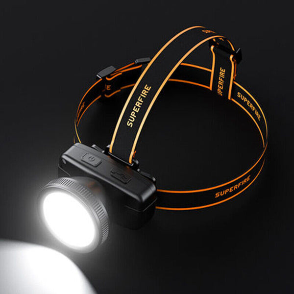 SuperFire HL55-S Rechargeable Headlamp Torch (RS30)