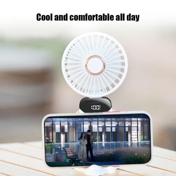 Hand-held Rechargeable Fan Mini Portable Fan Gadgets