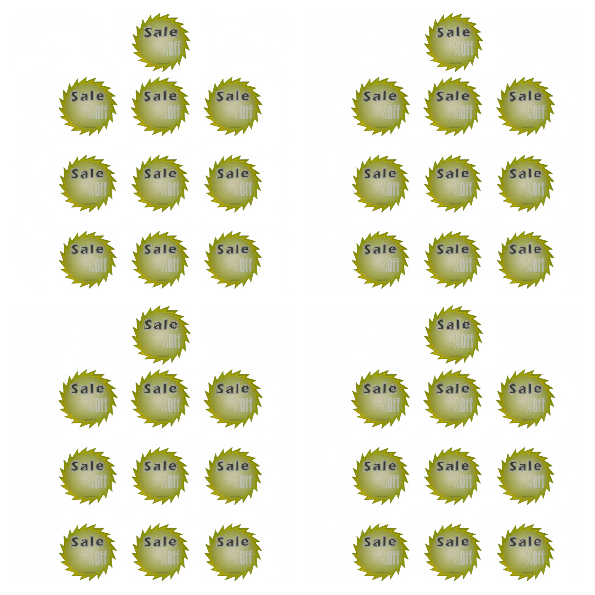 Shop Sale Promotion Clearance Sign Business & Office Equipment