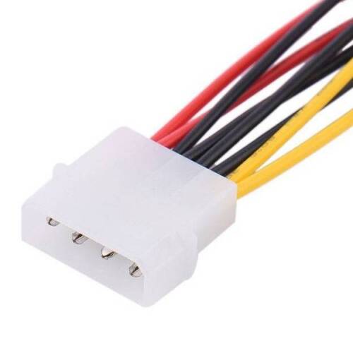 4 Pin IDE Molex to Dual SATA Power Cable (LS22-1) Y Splitter Female HDD Adapter