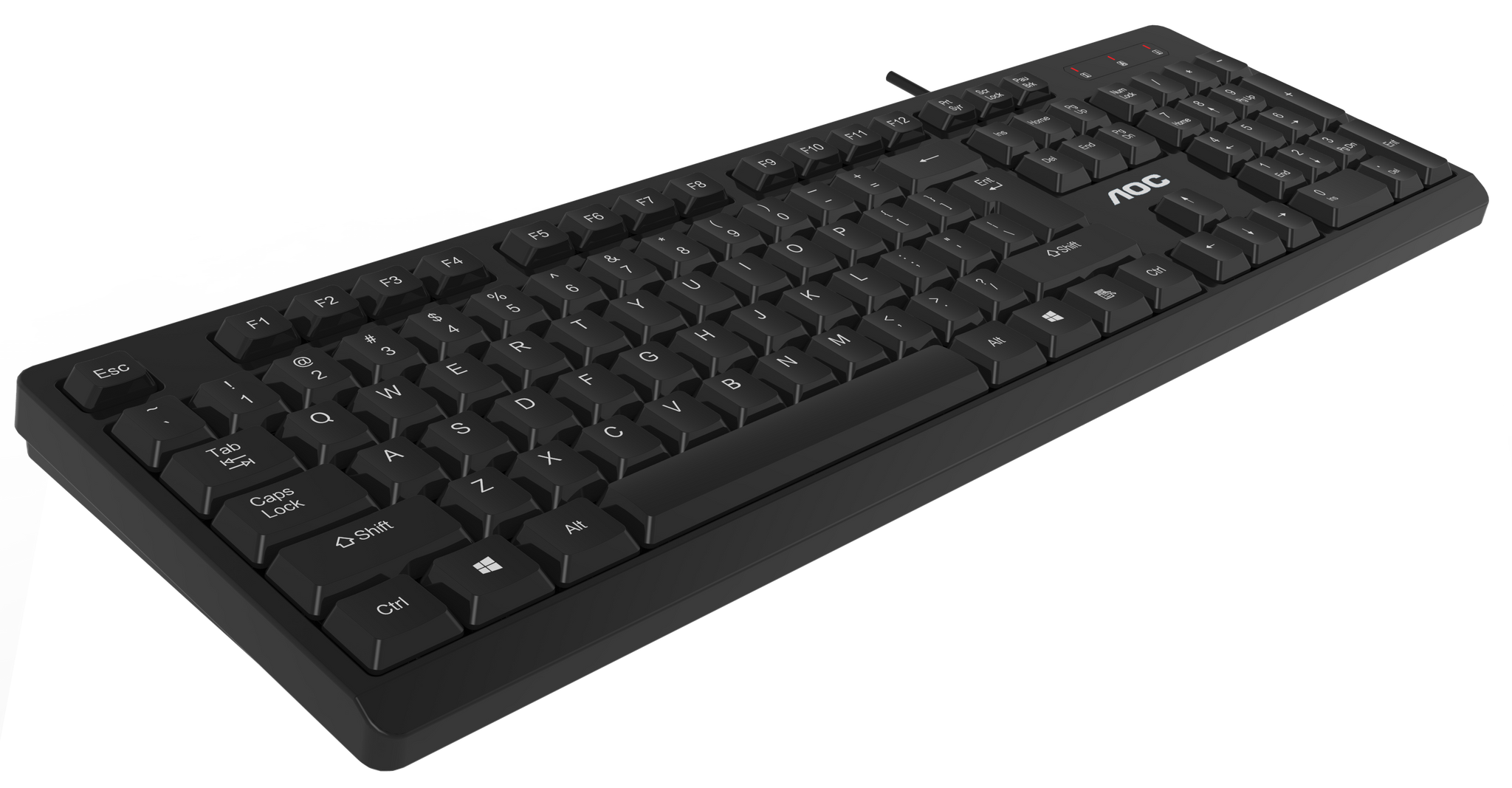 AOC KB161 Wired Keyboard for Business Pros
