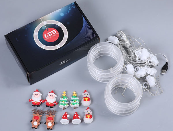 Warm White Xmas Lights USB powered 3m X 0.5m For Party pros