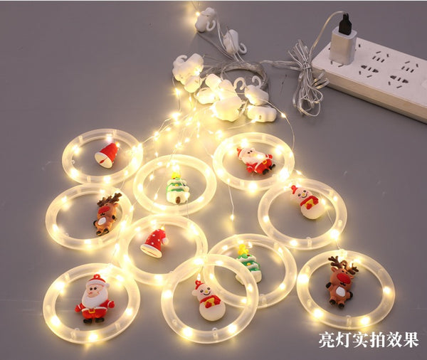 Warm White Xmas Lights USB powered 3m X 0.5m For Party pros