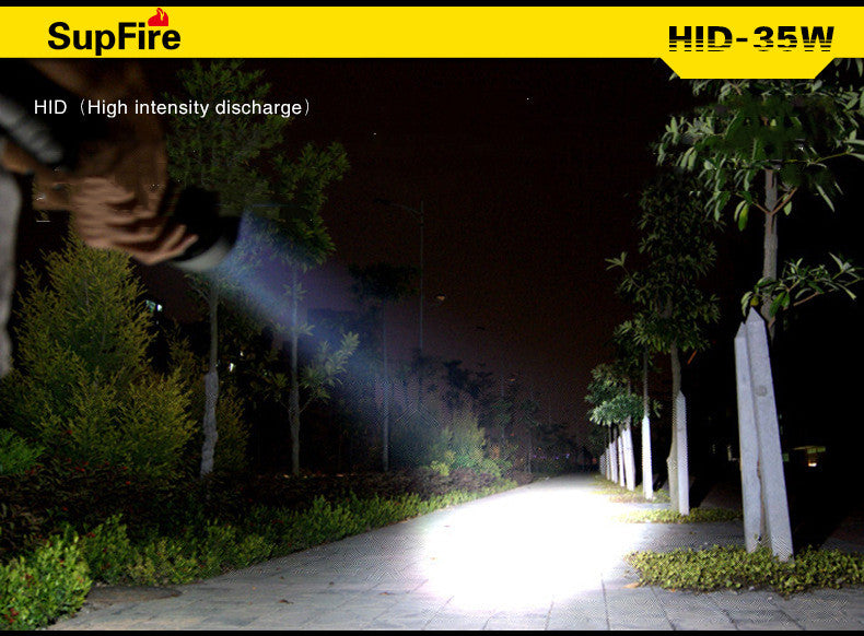 HID Flashlight 35W or 85W - Burning Flashlight