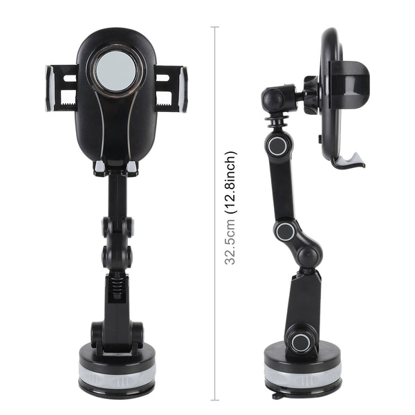 One Button Suction Cup Phone Holder Dashboard Car Phone Holder GPS Mount X0466