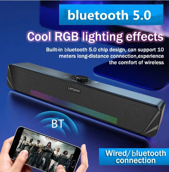 Lenovo thinkplus Soundbar Speakers with RGB lights