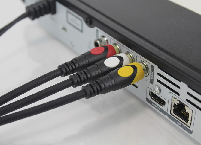 1.8m 3 RCA Male to Male Composite AV Cable