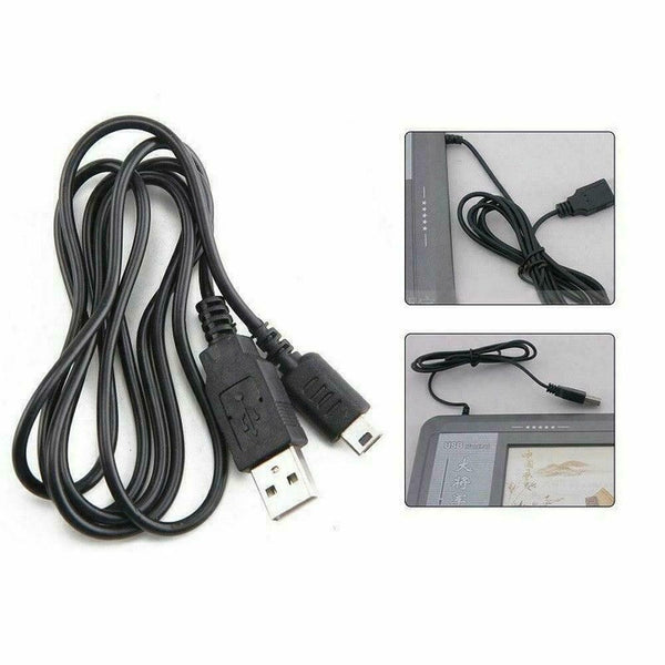 USB Data Charger Charging Power Cable Cord for Nintendo DS Lite DSL NDSL For PC Pros