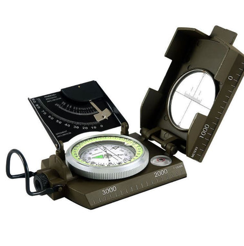 High Quality Metal Compass w/ Clinometer