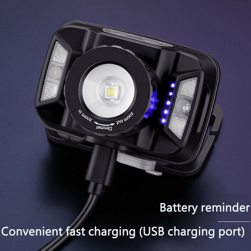 SUPERFIRE HL18 Headlamp Zoom & Rechargeable W/Handwave Sensor