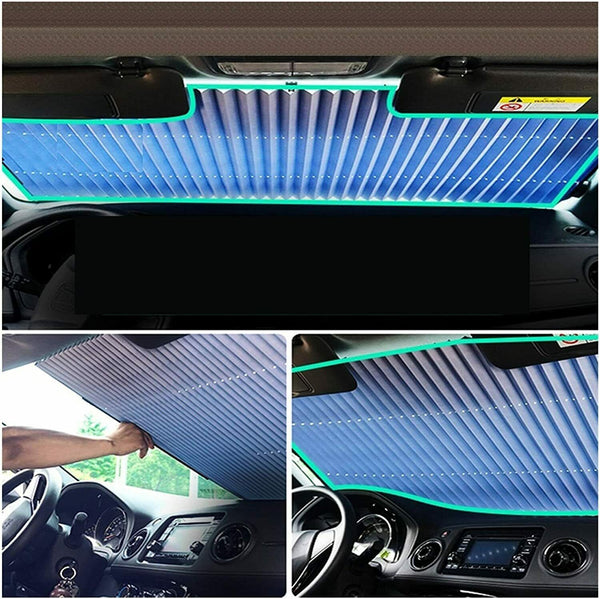 CAR Front Windscreen Window Sun Shade Auto Roller Blinds Car Pros