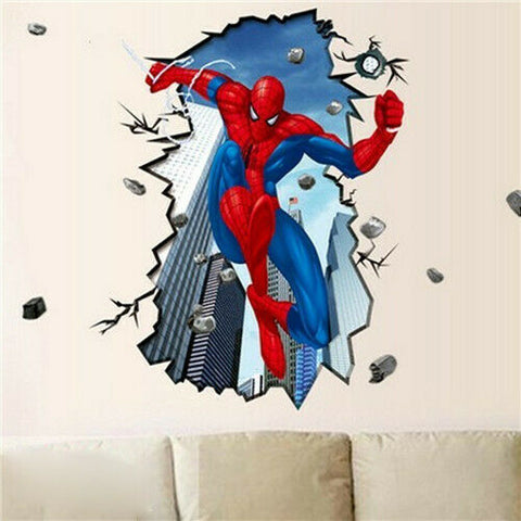 O001 Spider Baby Wall Stickers
