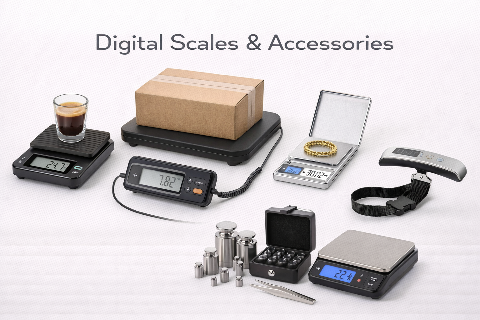 Digital Scale Kit Digital Scales & Accessories – Evertronics
