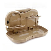 Folding Auto Car Back Seat Table Drink Food Cup Car Tray Car Accessories