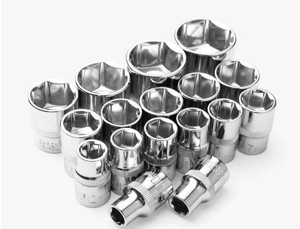 94pcs Mechanics Spanner Wrench & Socket Set Tool Kit (JS82)