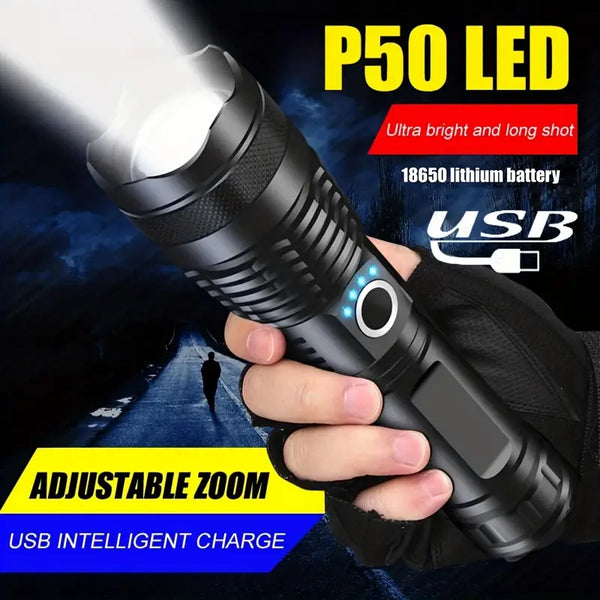 P50 LED Flashlight (RS20) Super Bright Torch