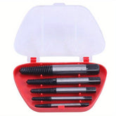 5pcs Bearing Steel Screw Extractor Set DIY & Home Tools