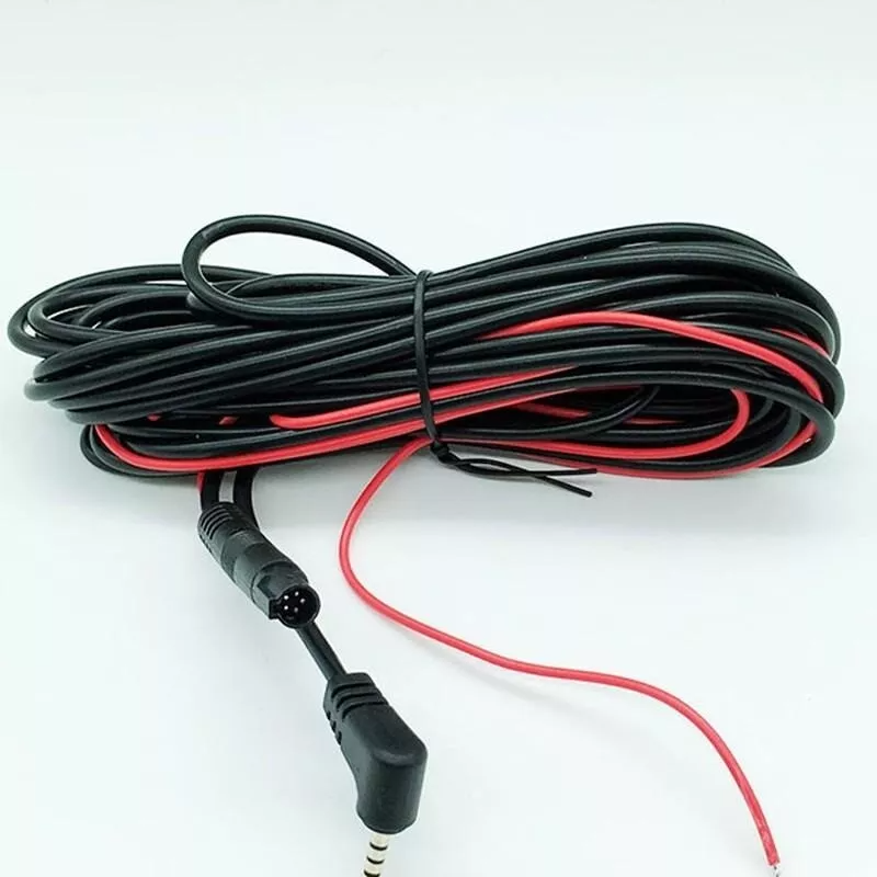 5 Pin Dash Cam Cable 2.5mm Male Plug Rear View Camera Extension for Car Truck PS24