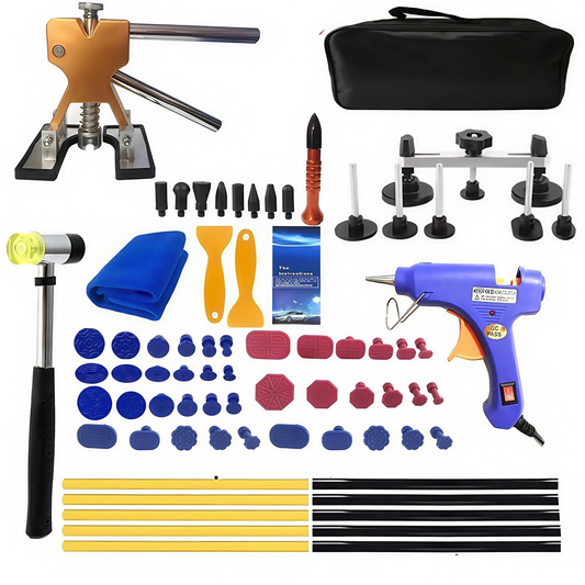 77pcs Car Dent Repair Tools Paintless Professional Auto Body Puller Damage Fix YS201