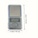 Scientific Digital Electronic Pocket Scale 200g 0.01g Digital scales