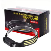 Handwave Sensor COB Headlamp RS12 Rechargeable Head Light Outdoor Gear