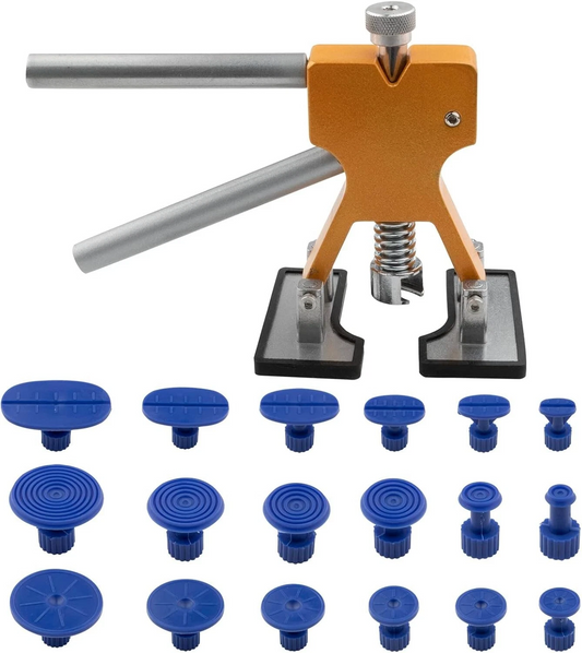 19pcs Car Dent Repair Tools Paintless Professional Auto Body Puller Damage Fix YS202