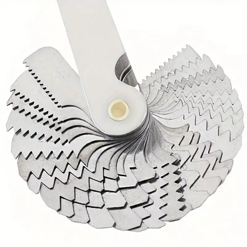 Stainless Steel Thread Gauge Set 52 In 1 Metric & Imperial Sizing Port ...