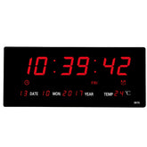 36cmx15cm LED Wall Digital Clock Home Essentials