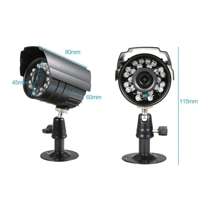 1pc 1080P AHD CCTV Security Camera 2MP 3.6mm Lens Waterproof IR Night Vision PAL