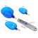 3 different Sizes Kitchen Lab Scale Digital Spoon Scales 500g 1g 0.1g QS63 Digital Scales