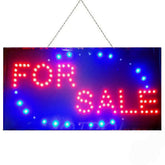 LED NEON “FOR SALE" SIGN 48CM X 25CM Ready-Made LED Signs