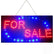 LED NEON “FOR SALE" SIGN 48CM X 25CM Ready-Made LED Signs