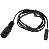 4 Pin to DC Power 5.5mm 2.1mm Female Cable L02 For RGB LED Strip 65cm Party Effects