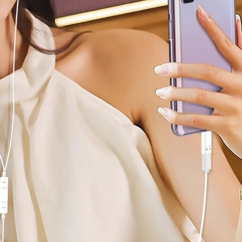 Type C to 8 Pin Male to Female Sound Adapter for iphone Ipad ipod Earphone 8pin VS32