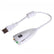 USB Virtual 7.1 Channel 3D Audio External Sound Card Adapter LS67 PC Accessories