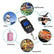 Electronic Portable Digital Metal Luggage Scale QS54 Hanging Travel 50 KG 10G Digital Scales