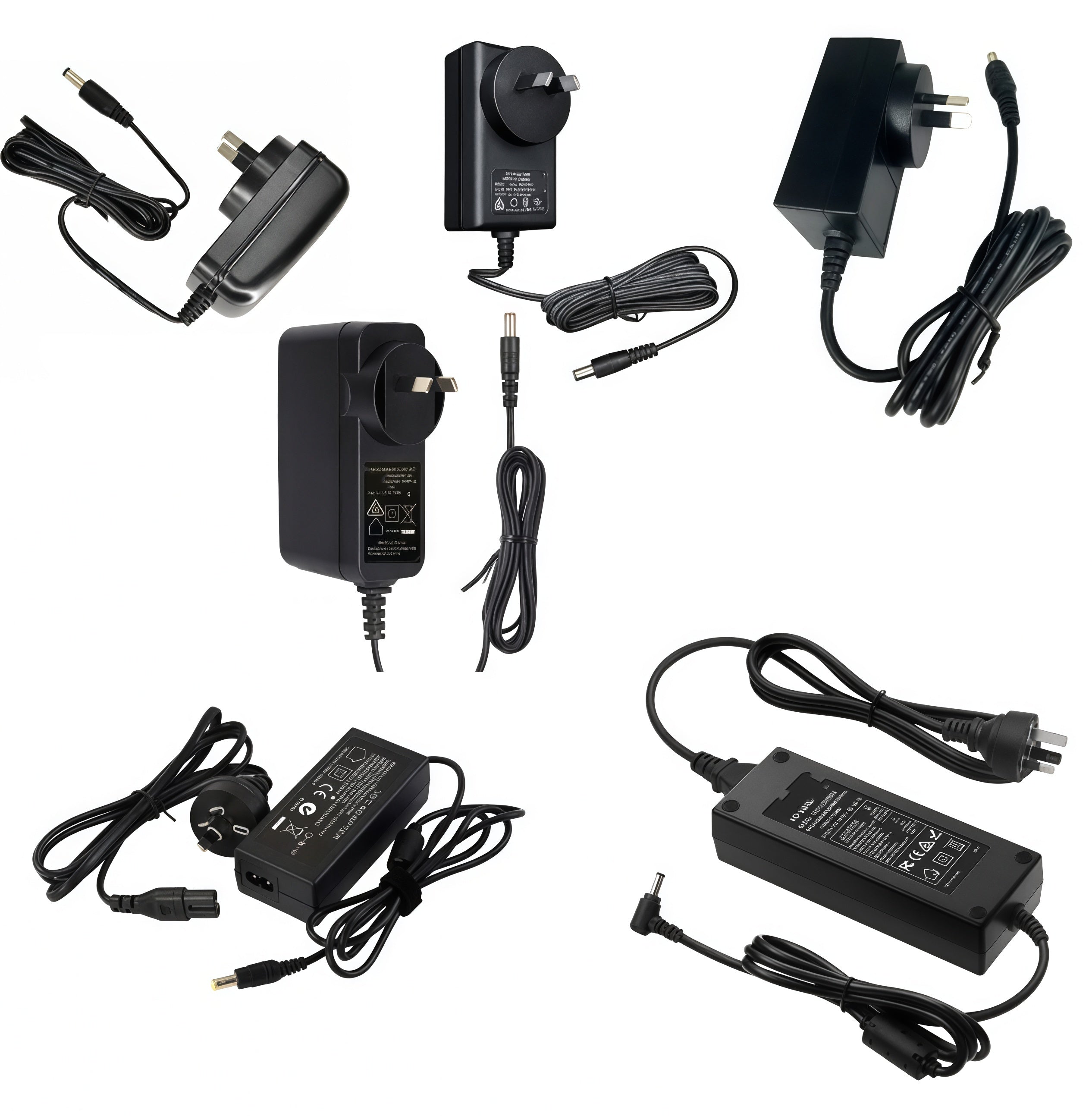 12V 1A 1.5A 2A 3A 4A 5A 6A 10A 5.5x2.1mm 5.5x2.5mm Plug Power Supply P ...