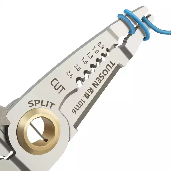 Multi-functional Sharp Cutting Wire Stripping Pliers Wire Splitting Crimping Ezy YS93