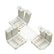 10mm LED Strip T Shape Corner Connector Joiner (L28) For 5050 RGB LED Strips Party Effects