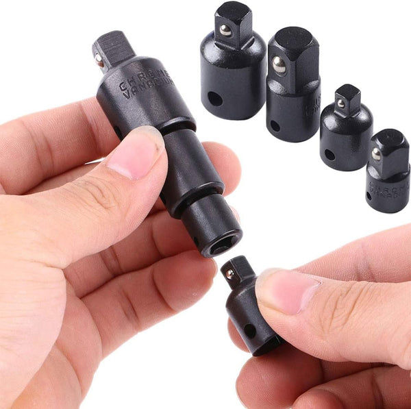 12 Pcs Drill Impact Adapter Reducer Extension Set Socket For Driver Wrench Tool (JS67)