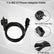 1.5M IEC-C13 AC PC Computer Power Cord Power supply/Charger