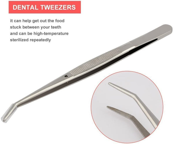 6pcs Stainless Dental Tools Set Kit W/ Bag (FS22)