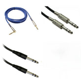 L 90° Amplifier Stereo 6.35mm 1/4 jack TRS Cable Male to Male Guitar AV Cable